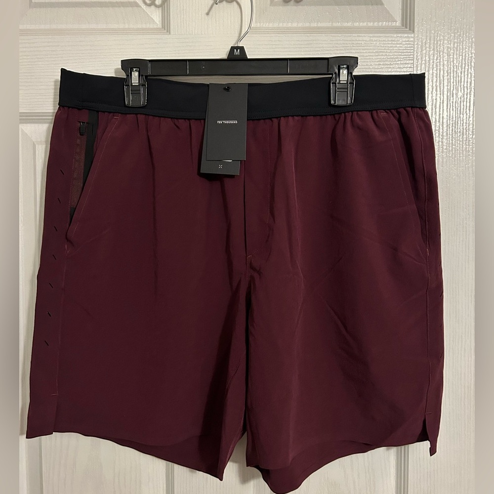 Ten Thousand 7” Interval Short- Burgundy